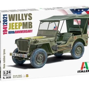 1/24 JEEP WILLYS MB 80TH ANNIVERSARY