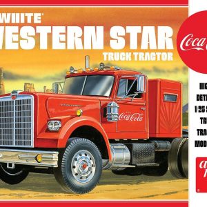 1/25 WHITE WESTERN STAR TRACTOR (COCA COLA) (03/25) *