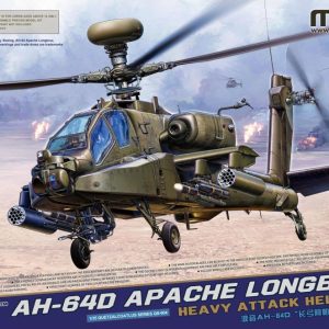 1/35 BOEING AH-64D APACHE LONGBOW ATT. HELICOPTER QS-004