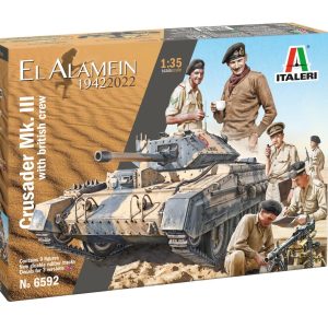 1/35 CRUSADER MK.III & BRITISH TANK CREW