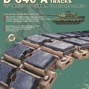 1/35 D 640 A WORKABLE TRACKS FOR LEOPARD 1 FAMILY SPS-016