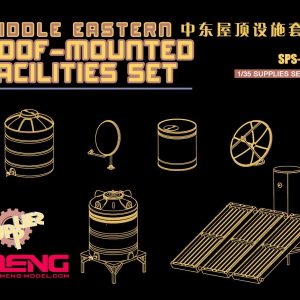 1/35 MIDDLE EASTERS ROOF-MOUNTED FACILITIES SET SPS-046