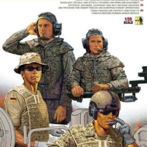 1/35 MODERN GERMAN TANK CREW HS-006
