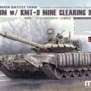 1/35 RUSSIAN TANK T-72B3M W/ KMT-8 MINE CLEARING S. TS-053