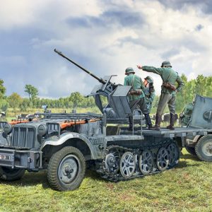 1/35 SD.KFZ 10/4 WITH FLAK 30 AND CREW (01/25) *