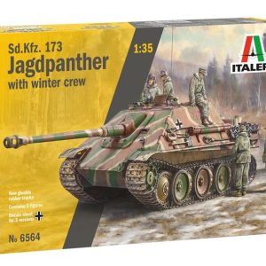 1/35 SD.KFZ 173 JAGDPANTHER W/WINTER CREW