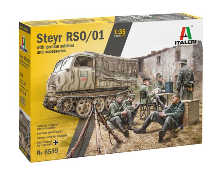 1/35 STEYR RSO/01 WITH GERMAN SOLDIERS AND ACC.