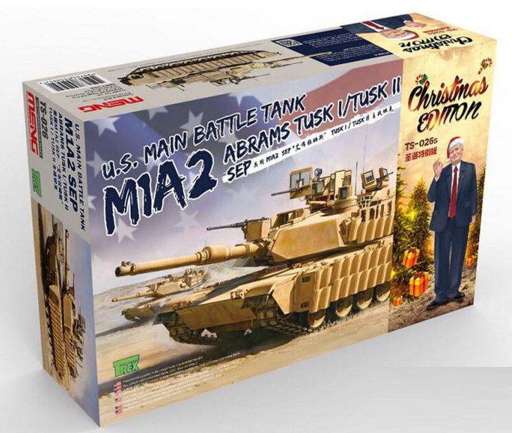 1/35 US M-BATTLE TANK M1A2 SEP ABRAMS TUSK I/II C.E. TS-026S