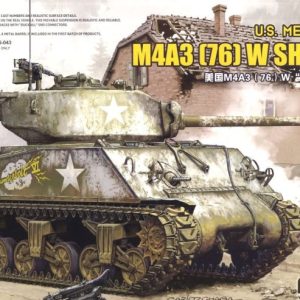 1/35 US MEDIUM TANK M4A3 (76)W SHERMAN TS-043