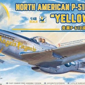 1/48 NORTH AMERICAN P-51D MUSTANG YELLOW NOSE LS-009