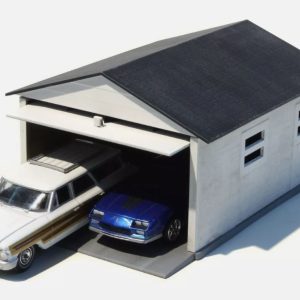 1/64 MINI GARAGE WITH WORKING DOOR