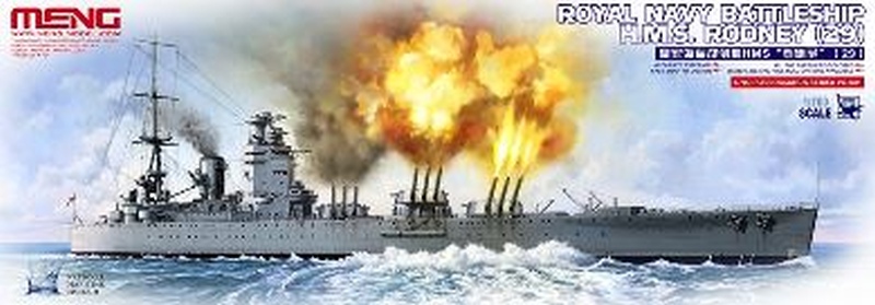 1/700 ROYAL NAVY BATTLESHIP H.M.S.RODNEY (29) PS-001