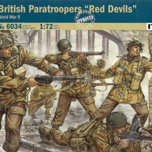 1/72 BRITISH PARATROOPERS WWII