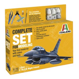 1/72 COMPLETE SET F-16 C/D NIGHT FALCON