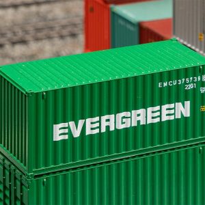 1/87 20' CONTAINER EVERGREEN