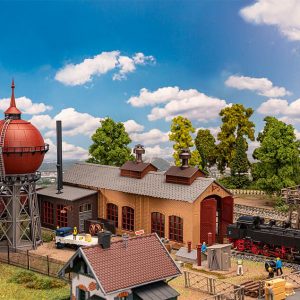 1/87 ACTIESET KLEIN SPOORWEGDEPOT