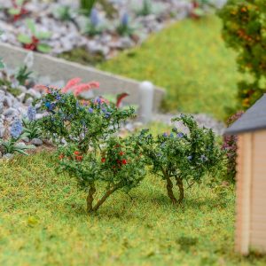 1/87 BOSBESSEN- EN AALBESSENSTRUIKEN 12 STUKS