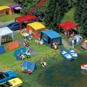 1/87 CAMPING TENTEN SET