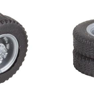 1/87 COMPLETE WIELEN (ACHTERAS) BUS MB CITARO 2 STUKS