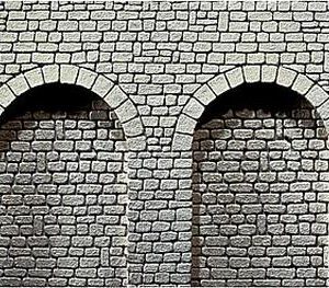 1/87 DECORPLAAT ARCADEN GEHOUWEN NATUURSTEEN