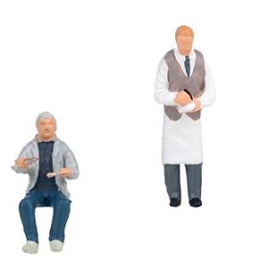 1/87 KELNERS EN RESTAURANTBEZOEKERS