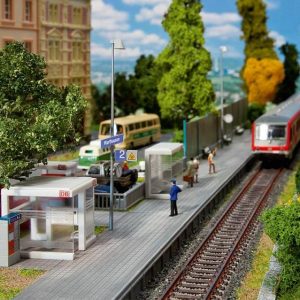 1/87 MODERN WACHTHUISJE MET ACCESSOIRES