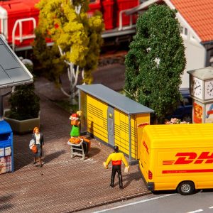 1/87 PAKSTATIONS DHL 2 STUKS
