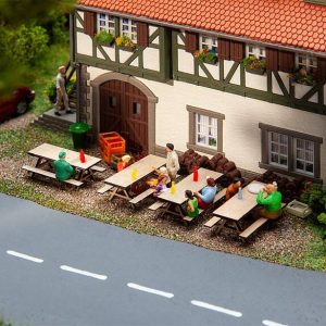 1/87 PICKNICKBANKEN 4 STUKS