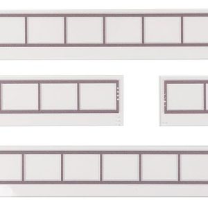 1/87 SET GLASELEMENTEN GOLDBECK