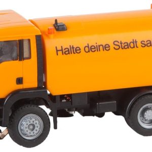 1/87 VRACHTWAGEN VEEGMACHINEHERPA