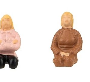 1/87 ZITTENDE MENSEN, ZONDER BENEN, II