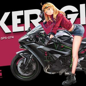 1/9 BIKER GIRL SPS-074