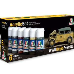 ACRYLIC SET 6 PCS : WWII REGIO ESERCITO