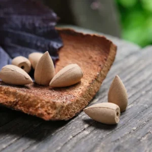 Indianse Wierook Kegels (10st)- Sinaasappel Kaneel