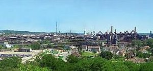 MODELACHTERGROND INDUSTRIEGEBIED