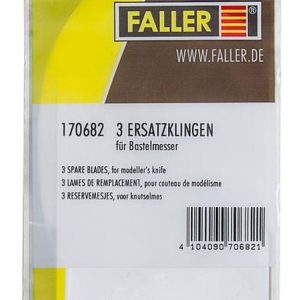 RESERVEMESJES 3 STUKS