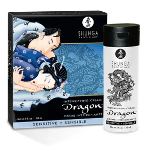 Shunga - Dragon Cream Sensitive - Intensifiërende Crème