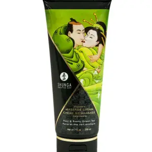 Shunga - Eetbare Massage Crème - Pear & Exotic Green Tea