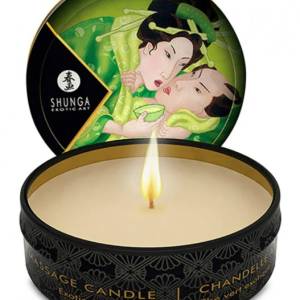 Shunga - Mini Massagekaars - Exotic Green Tea
