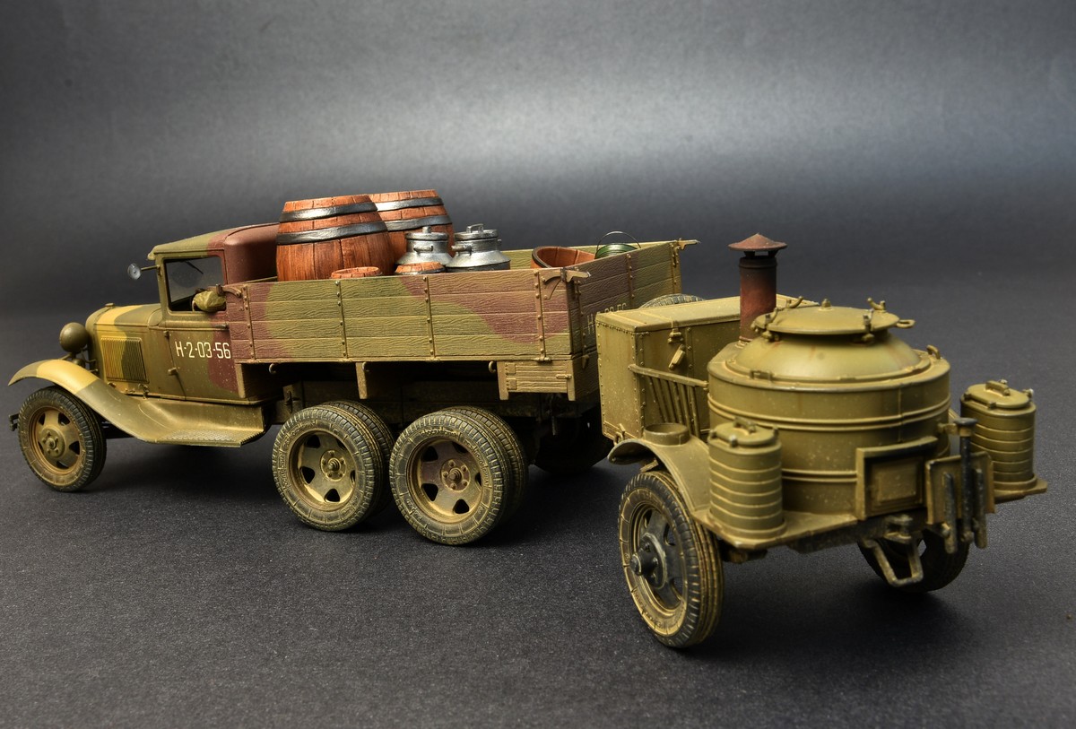 1/35 SOVIET 2 T TRUCK AAA TYPE W/FIELD KITCHEN