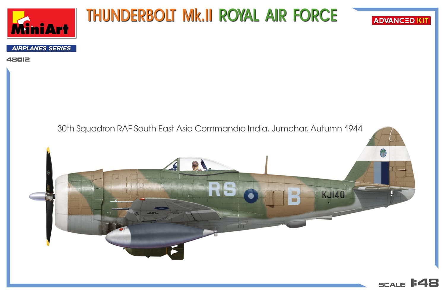 1/48 THUNDERBOLT MK.II. ROYAL AIR FORCE. ADV. KIT