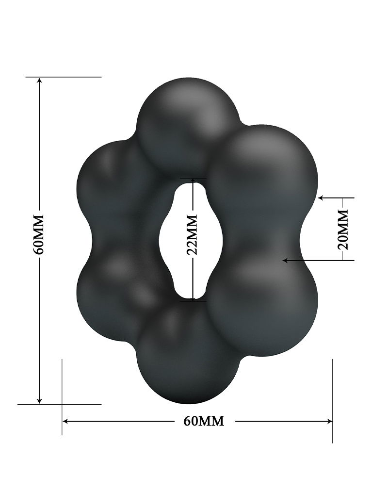 Crazy Bull - Clauzell - Cock Ring - Model 10 - Zwar