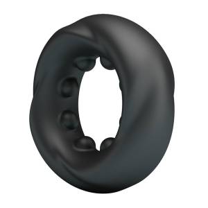 Crazy Bull - Daquez - Super Soft Siliconen ring - Model 4 - Zwart