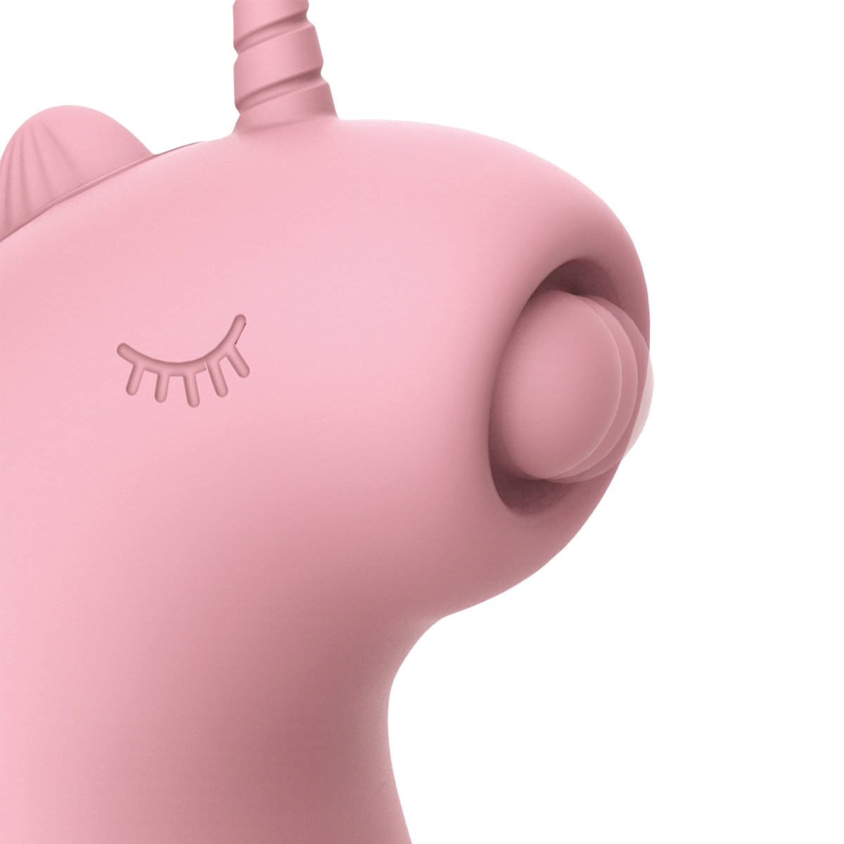 ER - Sweetmoon Unicorn - Massager met Pulse - Zachtroze