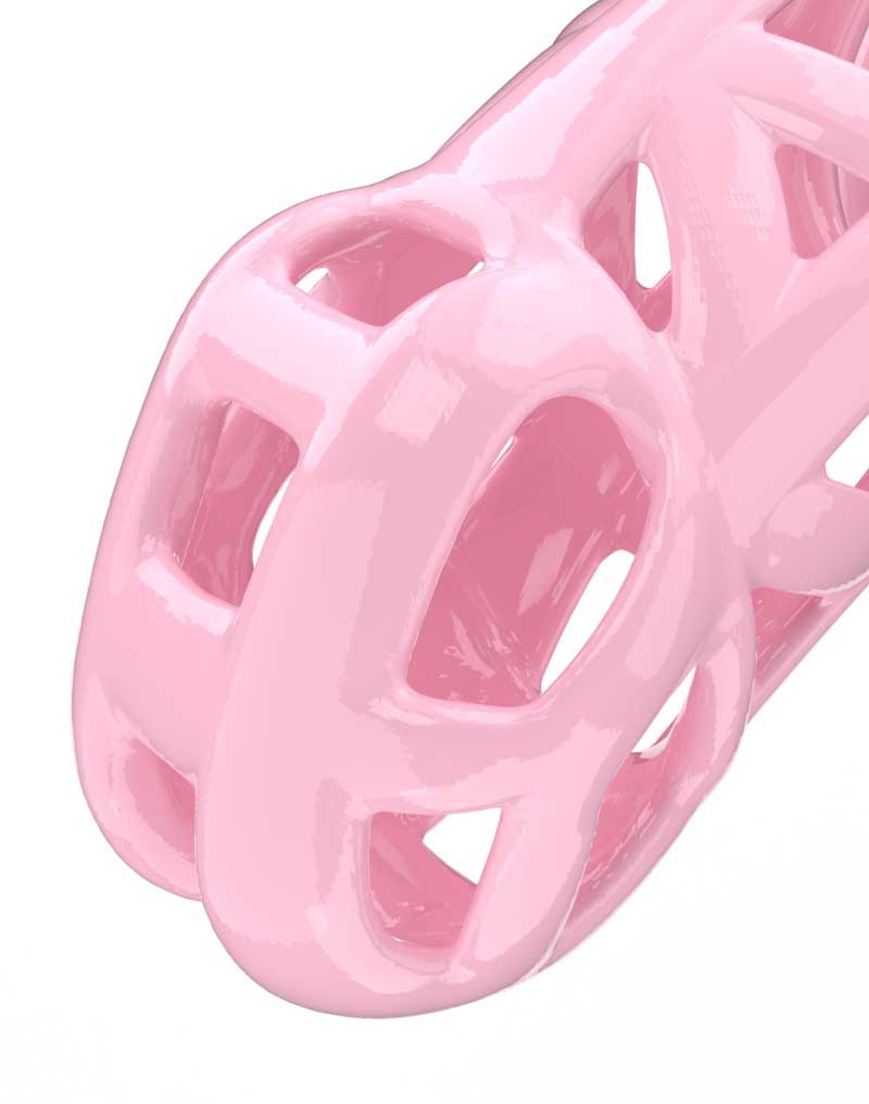 Rimba P-Cage - P-Cage PC01 - Peniskooi Maat L - Roze