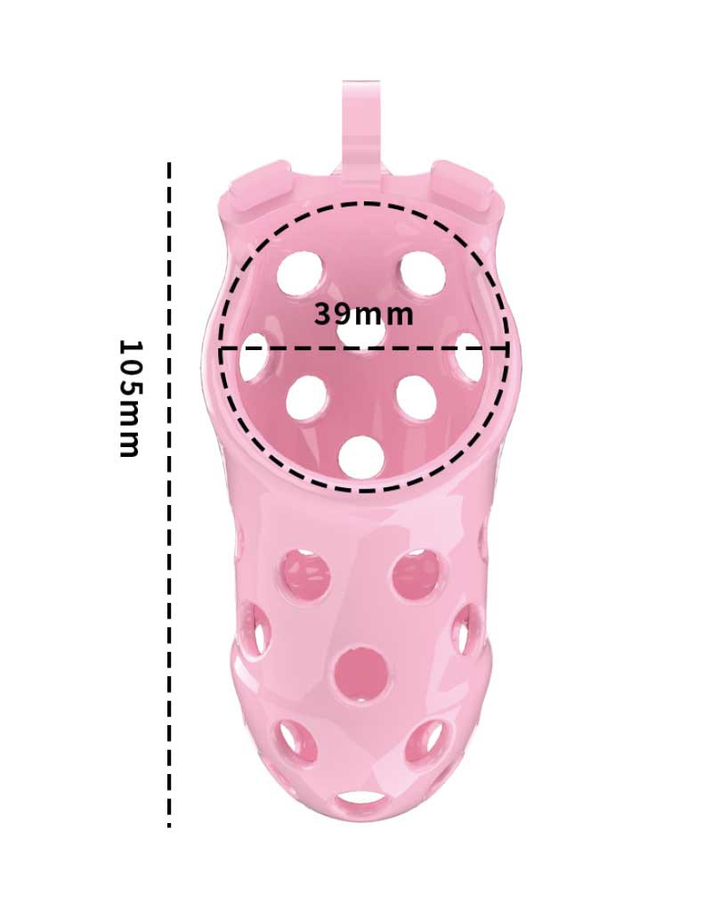 Rimba P-Cage - P-Cage PC03 - Peniskooi Maat L - Roze