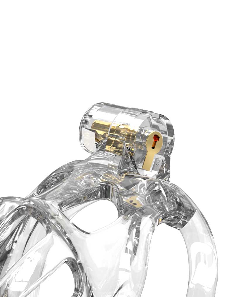 Rimba P-Cage - P-Cage PC08 - Peniskooi Maat S - Transparant