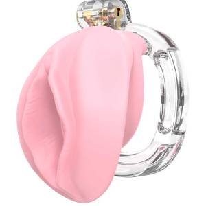Rimba P- Cage - P-Cage PC10 - Peniskooi Pussy - Transparant, Rose