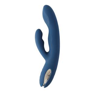 SVAKOM - Aylin - Rabbit Vibrator met Pulserende Tip - Blauw