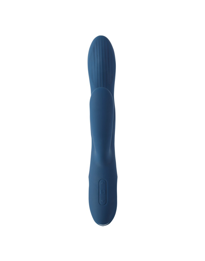SVAKOM - Aylin - Rabbit Vibrator met Pulserende Tip - Blauw